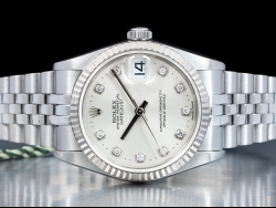 Rolex Datejust 31 Argento Jubilee Silver Lining Diamonds 68274